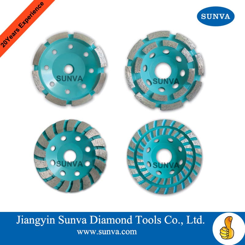 SUNVA_CW Diamond Cup Wheel_Grinding Wheels